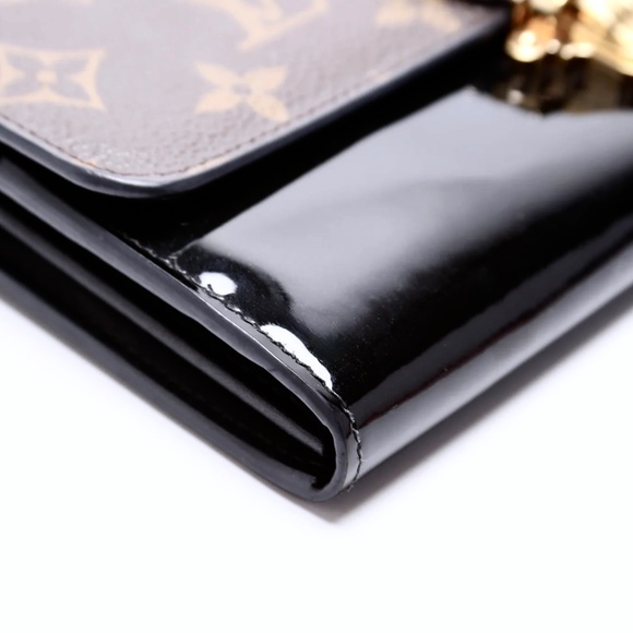 Louis Vuitton Cherrywood Wallet Vernis/ Monogram - Picture 7 of 12